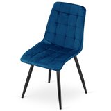  SPLIT stolica - tamnoplavi baršun / crne noge x 3 | shoptok.hr