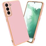 Cadorabo Ohišje, združljiv s Samsungom v sijajnem roza - zlati - zaščitni pokrov iz fleksibilnega silikona TPU in z zaščito pred kamero, (20602683) | Shoptok.si