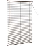  Venecijanska roleta Tamno smeđa s uzorkom 150 x 80 cm PVC | shoptok.hr