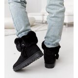 Gemre Black snow boots insulated with fur Geradino | ePonuda.com