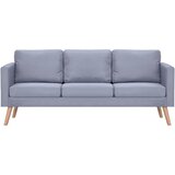  Set dvosjeda i trosjeda od tkanine svijetlosivi | shoptok.hr