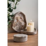 PT LIVING Svetlo rjava dekorativna kamnita škatla za shranjevanje ø 15x6 cm Marble – | Shoptok.si