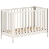 Vipack Bež dječji krevet od masivnog bora s podesivom visinom 60x120 cm Swingo – | shoptok.hr