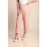 Fenzy Plus Size Hlače Z Gumbi, Starinsko Roza | Shoptok.si