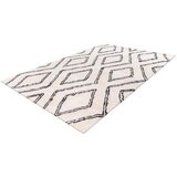 Kayoom PREPROGA Z VISOKIM FLOROM 160/230 cm bela | Shoptok.si