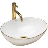 REA Bath Umivalnik Sofia Gold Edge Cene