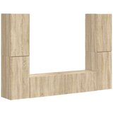 3 pcs Sonoma hrast - - Rjava - 56.59 - 30 x 31 x 60 cm - 2025-vidaXL-Uvoz_2 | Shoptok.si