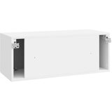 TV Omarica za TV, ki jo lahko montiraš na steno Bela visok sijaj, (5000210426) | Shoptok.si