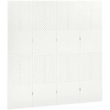  Sobne pregrade s 4 panela 2 kom bijele 160 x 180 cm čelične | shoptok.hr