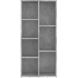 Ormarić za knjige boja betona 50x25x106 cm konstruirano drvo | shoptok.hr