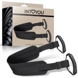 Intoyou Black Shadow Doggie v slogu usnjeni arnés vegan, (21079481) | Shoptok.si