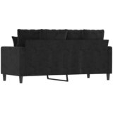  Dvosjed crni 140 cm baršunasti | shoptok.hr