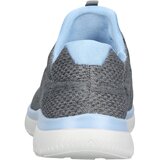 Skechers Nizke superge svetlo modra / pegasto siva / roza | Shoptok.si