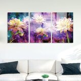 WALLXPERT 2052 - 50 x 70 Multicolor Dekorativno Stakleno Slikarstvo (3 Komada) | Eponuda.com