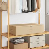 Kutija za spremanje 24 pcs Krem 70 x 40 x 18 cm Netkana tkanina | shoptok.hr