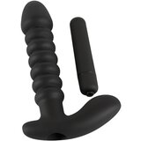 Black Velvets Black Velvet plisirani vibrator - srednji (crni) | shoptok.hr
