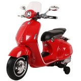 Lean_Toys Otroški Skuter Na Akumulator Vespa GTS Rdeča | Shoptok.si