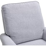 Livetastic TV FOTELJ, bela tekstil | Shoptok.si