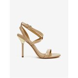 Michael Kors Asha Beige Women's High Heel Sandals - Women | shoptok.hr