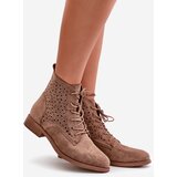 S. BARSKI Women's Boots With Pattern Brown S.Barski HY66-136 | Shoptok.si