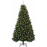  Umjetno božićno drvce srednje zeleno s kuglicama 270 cm | shoptok.hr