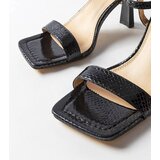  Black stiletto sandals Amalia | ePonuda.com