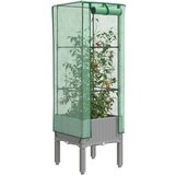  Povišena gredica s pokrovom za staklenik 40 x 40 x 140 cm Cijene
