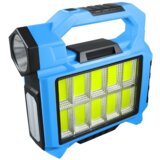 Prosto BATERIJSKA PRENOSNA LED LAMPA KAMP SOLARNA PLAVA | ePonuda.com