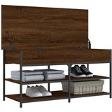  Klupa za cipele smeđa boja hrasta 100x42,5x50 cm drvena | Eponuda.ba
