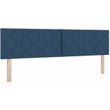  Krevet s opruga kutije s uzglavljem Plava 180 x 200 cm tkanina | shoptok.hr