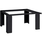  Pedestal za perilicu rublja Crna 64 x 55 x 32.5 cm Čelik | shoptok.hr