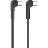 MXUC-09 angle cable USB-C - USB-C 1,0 m 60W black