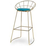  Tabure Plava zlatan Željezo 51 x 94 x 52 cm (2 kom.) | shoptok.hr