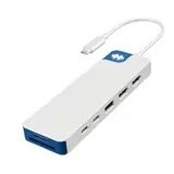 Targus HYPER HD4103BUGL interface hub USB 3.2 Gen 1 (3.1 Gen 1) Type-C 5000 Mbit /s Blue, White | shoptok.hr