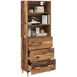  Highboard Staro drvo 69,5 x 32,5 x 180 cm Konstruirano drvo | shoptok.hr