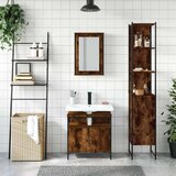 vidaXL 3-dijelni set kupaonskog namještaja boja hrasta drveni | shoptok.hr