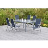 Gardenson Vrtna Garnitura Amalfi, 7-Delno, Modra | Shoptok.si