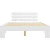  Za krevet od masivne borovine bijeli 120 x 200 cm | shoptok.hr