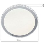  LED prigušiva plafonska lampa LAYLA sa daljinskim upravljačem LED/66W/230V | Eponuda.com