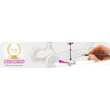 Ricokids Jelly otroški romobil s 3 kolesi in LED osvetlitvijo – roza | Shoptok.si