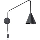 Sollux Stenska svetilka NOX črna, (5000352065) | Shoptok.si