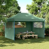 Šator za svadbe - šator za zabave Zelena 279 x 410 x 315 cm Oxford tkanina | shoptok.hr