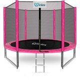  INLEA PREMIUM Jump Trampolin 305 cm s vanjskom zaštitnom mrežom - ružičasta | shoptok.hr