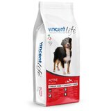 Vincent life hrana za pse adult all breeds active - piletina i pirinač 15kg Cene