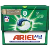 Ariel all in one pods kapsule za pranje veša original, 18 komada cene