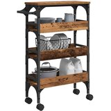  Kuhinjski kolica Staro drvo 53 x 20 x 76 cm Konstruirano drvo | shoptok.hr