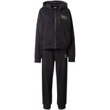 Ea7 Emporio Armani Trenirka za tek zlata / črna | Shoptok.si