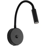 LED zidna lampa LAGOS sa USB portom, 1xG9/3W/5V, crna | Eponuda.com