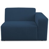 Scandic Temno moder modul za sedežno garnituro iz tkanine bouclé (desni kot) Roxy – | Shoptok.si