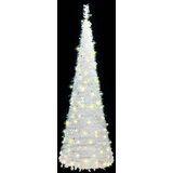  Umjetno božićno drvce 100 LED žarulja bijelo 150 cm | shoptok.hr